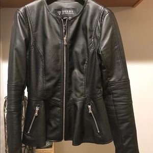 Guess faux leather jacket